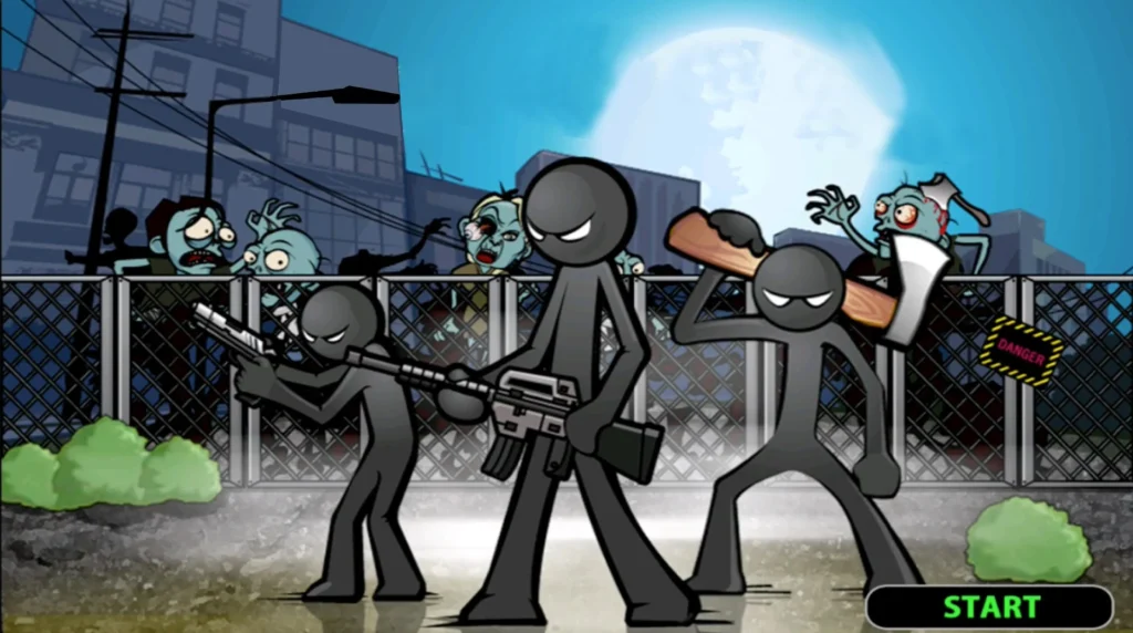 Download Anger of Stick 5 MOD APK v1.1.89 with unlimited money, weapons, and exciting zombie battles